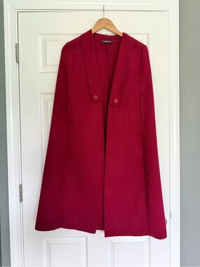 Elegant Women's Cape Coat